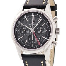 BREITLING Transocean Chronograph GMT AB045112/BC67 AB0451 Black Limited me