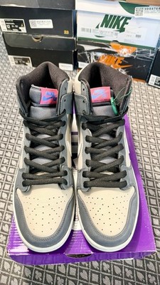 Size 12 - Nike Dunk Pro SB High Medium Grey for sale online | eBay