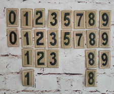 BSA Boy Scout of America Beige Green Troop Number Patches, Used