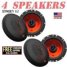 X4 Car Speakers JBL STAGE1 62 400W Peak 50W RMS 6.5" 2-Way Coaxial 4-ohm 1Series