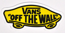VANS "Off The Wall" 3" Vinyl Decal StickerAssorted Designs