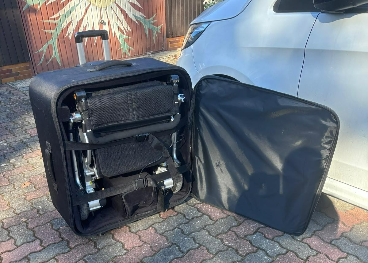 Koffer für Reise für Elektromobilie Moving-S Star 401 /406 +schwarz 4 Räder+TOP