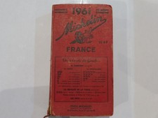 ANCIEN GUIDE MICHELIN  1961  FRANCE  BON ETAT  A VOIR  !! RARE !!