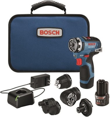 Bosch 12V Max Drill Driver 5-in-1 Flexiclick Kit GSR12V-300FCB22