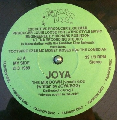 Joya - The Mix Down (12'', Single) (Mint (M)) 2730183631