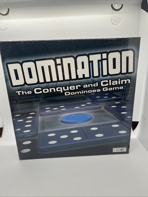 2005 Domination The Conquer and Claim Dominoes Game by Patch Products New Sealed