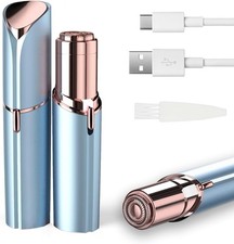 Facial Hair Removal for Women, Electric Painless Facial Hair Remover for Face, L