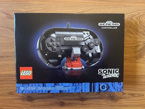 Tomee Wired Controller For Sega Genesis - Brand New, Sealed, Black - Fast Shipping