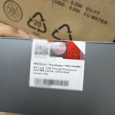 AMD Ryzen Threadripper Pro 7985WX CPU processor 64C 128T 5.1GHz trx50