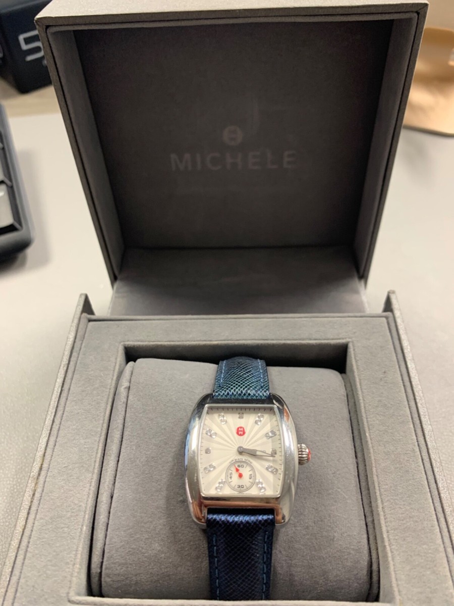 MICHELE Mini Urban Diamond watch for women. | eBay display picture 3
