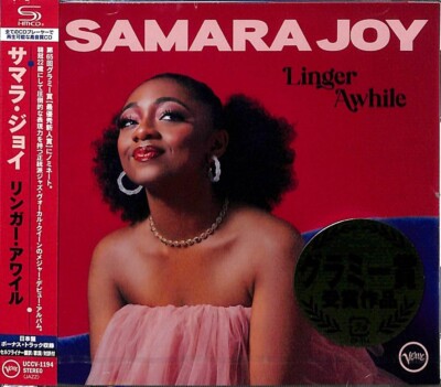 Samara Joy Jazz Vocal NEW CD(SHM-CD) ''Linger Awhile'' Bonus Track Japan OBI