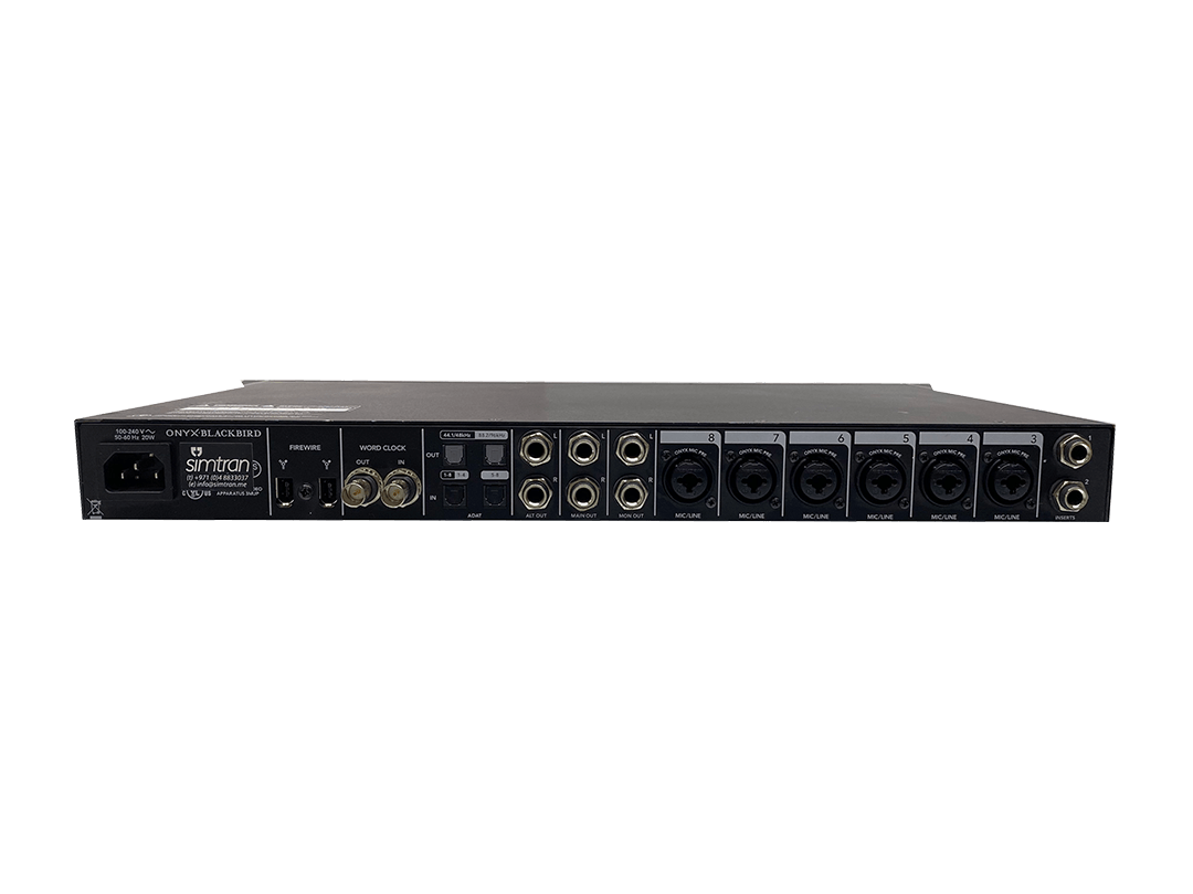 Mackie Onyx Black Bird Audio Interface | eBay