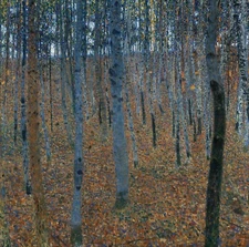 GUSTAV KLIMT Poster or Rolled Canvas Print "BEECH GROVE I"
