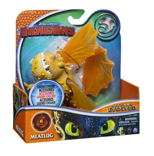 How To Train Your Dragon Meatlug Figure Dreamworks Dragons Legends Evolved New - 第 1/5 張圖片