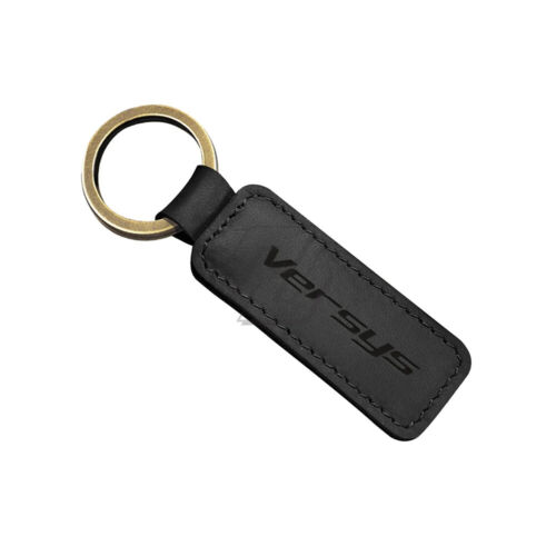 For Kawasaki Versys X-300 650 400 Motorcycle leather logo keychain keyring strap - Picture 6 of 8