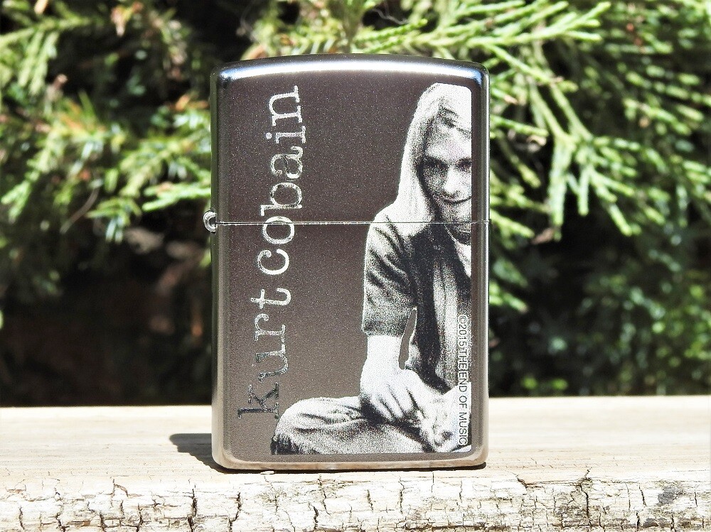 Zippo Lighter - Kurt Cobain - Nirvana - Rare - Nevermind