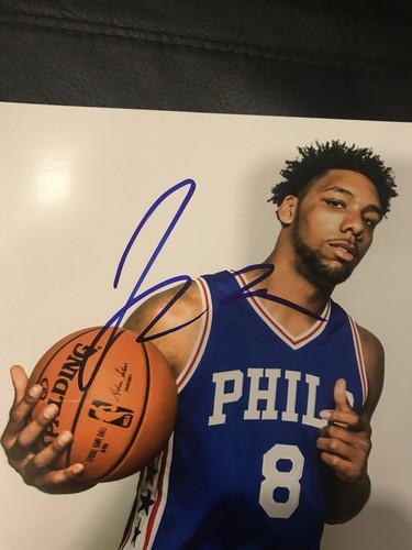Jahlil Okafor Autograph 8 By 10 Glossy Photo - Picture 2 of 2