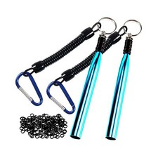 Wacky Rig Tool with Fishing O-Rings, Wacky Worm Rigging Tool Kit for Senko, F...