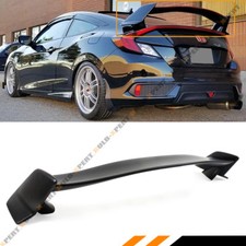 For 16-2021 10th Gen Honda Civic 2 Dr Coupe Ctr Type R Style Trunk Spoiler Wing
