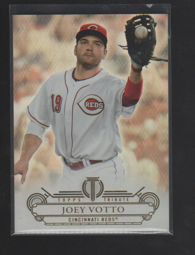 JOEY VOTTO  2014 TOPPS TRIBUTE CARD #31  