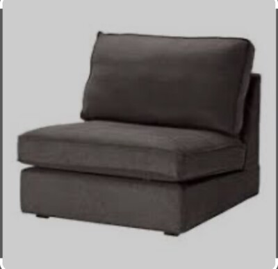 Ikea Kivik (one) Seat Section Cover, Tullinge Grey-Brown