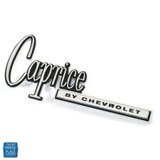 1971 Caprice By Chevrolet Rear Trunk Emblem Gm 9835948 Each