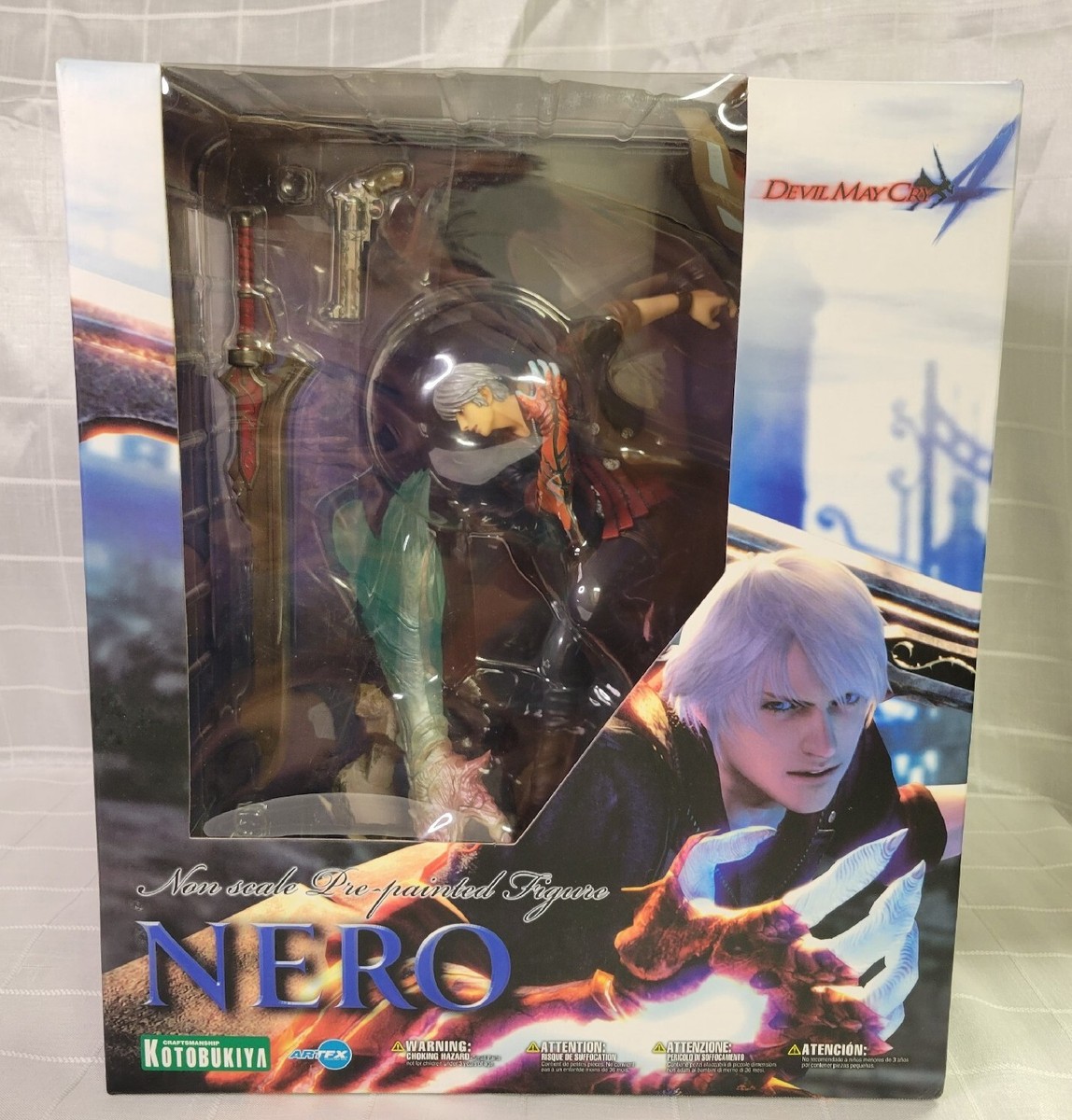 コトブキヤ　ARTFX デビルメイクライ4 ネロ KOTOBUKIYA Devil May Cry 4 NERO ArtFX Statue Figure | eBay