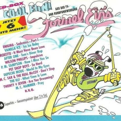 Formel Eins Cool Fun (1990) - 2 CD - Enigma, Roxette, Depeche Mode, KLF, MC S...