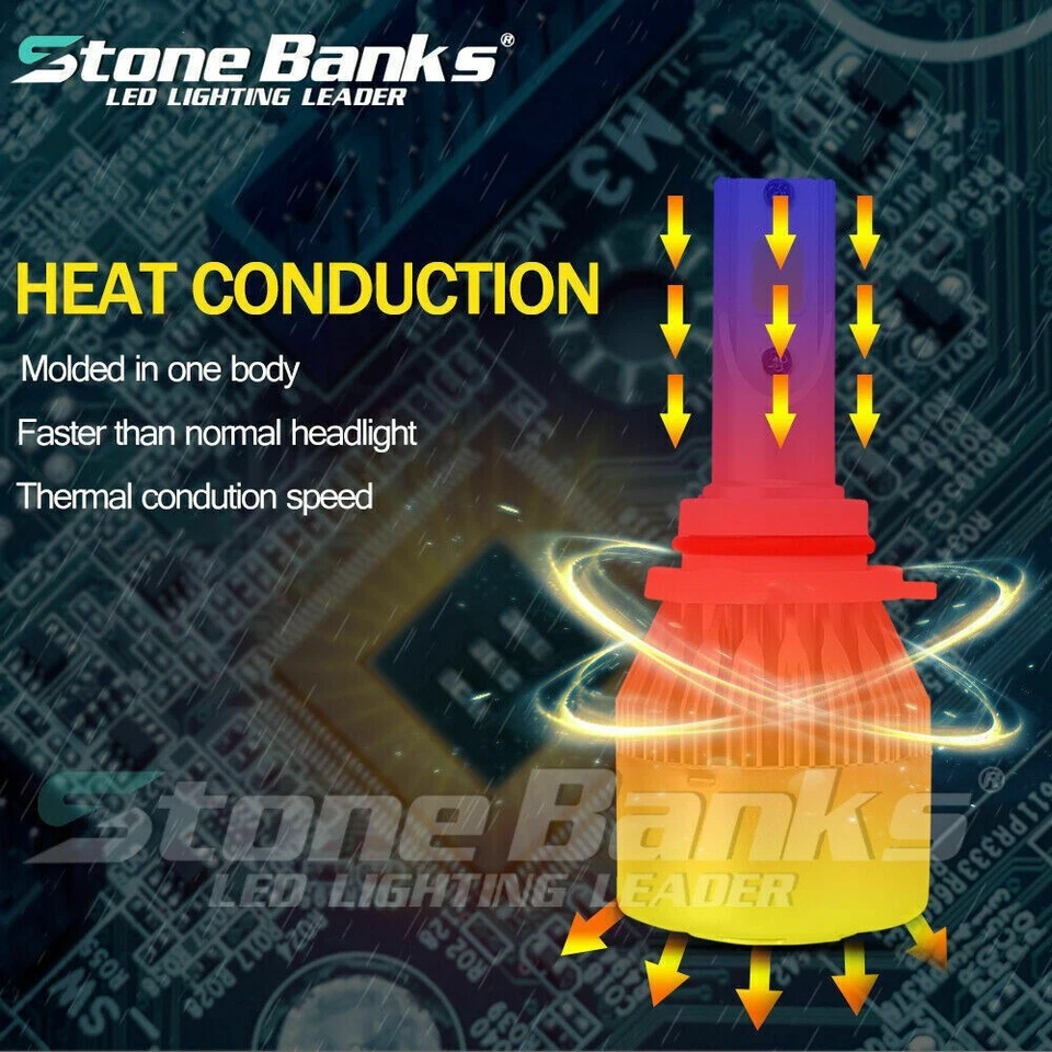 Faro LED blanco para Toyota Scion xA JDM 04-06 + reversa 9003 H4 921 T15 Foto 4 de 4