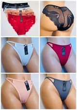 6-12 Bikini cheeky Hipster Women's Lace Underwear panty Panties Undies 3157 S-XL