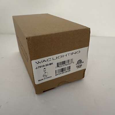 WAC Lighting J-7010-30 Bullet J-Track 5'' Tall 3000K LED Track