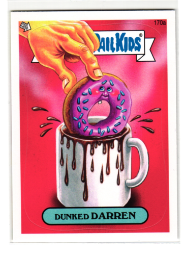 DUNKED DARREN 170a 2013 Topps Garbage Pail Kids Brand-New Series 3 GPK Sticker C - Picture 1 of 2