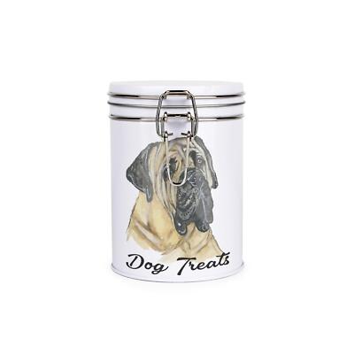Mastiff Hundeleckerli Kanister - Neuheit Hund Thema Aufbewahrung Geschenk Dose