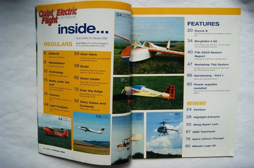2004 Quiet & Electric Flight Magazine - February - Picture 2 of 2