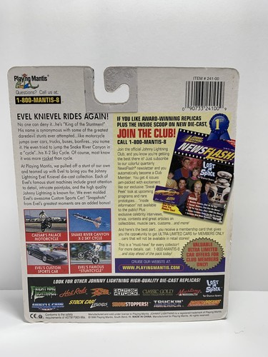1998 Johnny Lightning Evel Knievel Series 1 of 4 King Of The Stuntmen NOS - Picture 2 of 8