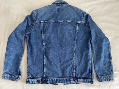 LEVI'S DENIM JACKET VINTAGE 70506 02 TRUCKER SIZE S MADE IN GT