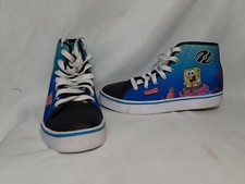 HEELYS Men's SpongeBob SquarePants Hustle Wheeled Shoes, Sz 8, High Top