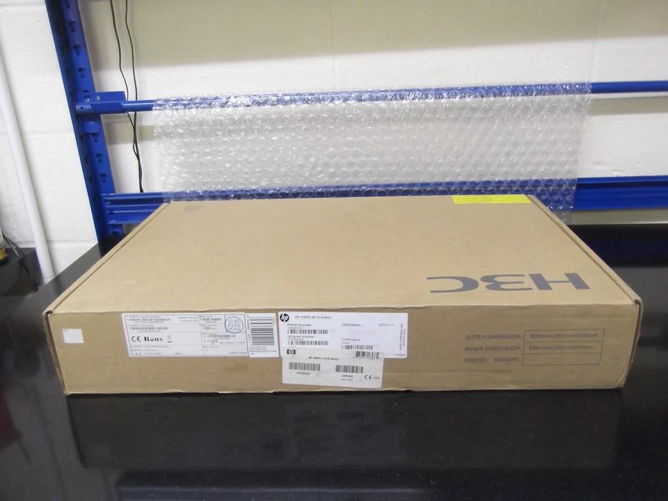 HP 3600-48 SI Switch JD332A Layer 3 Switch H3C 0235A10J - Image 3 of 4