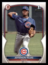 2023 Bowman Jefferson Rojas #BP-70 FBC Chicago Cubs