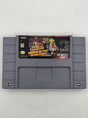 Super Mario RPG: Legend of the Seven Stars SNES Authentic Cartridge Only Tested