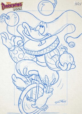 [DIGITAL CARD] Topps Disney - Quackerjack - Darkwing Duck 30th - Sketch