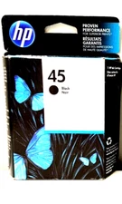 Genuine HP 45 51645a Black Ink Cartridge Deskjet 6122 960 980 1180 1120 890 959