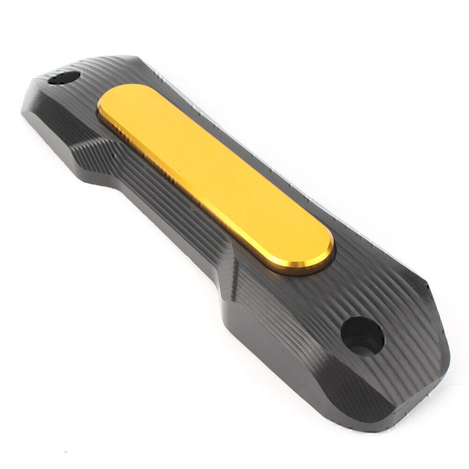 Motorrad Auspuffrohrabdeckung Hitzeschildschutz für Yamaha TMAX530 2017-18 Gold - Image 2 of 3