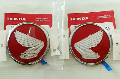 2 x (R+L)ORIGINAL HONDA MONKEY-C125-CT125-Z125-SUPER CUB-Emblem-Aufkleber-Logo