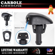 2PCS Car Nozzle Sprinkler Window Windshield Wiper Sprayer Washer Spray Universal