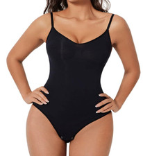 Soo slick Women's Ss Seamless Body Shapewear Bodyshaper Size M-L