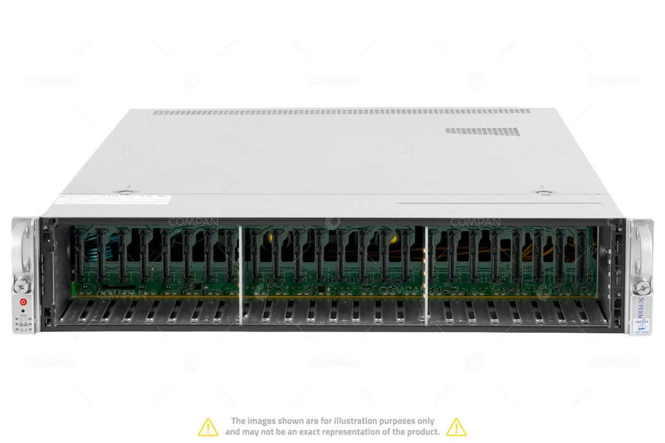 Supermicro SYS-2049U-TR4 4x Xeon Platinum 8168 1.5TB RAM 2x 240GB SSD 1x4TB NVME - Immagine 2 di 4