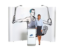 EXPOLINC Popup MAGNETIC - viele Größenvarianten + Gratis mit Theken+Case