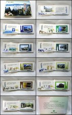 China Zhangjiajie 张家界 Hunan Province Postage Stamps Book Collection