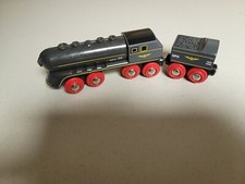 Brio Wooden Railway GPO Speedy Bullet Train  Tender Excellent Condition